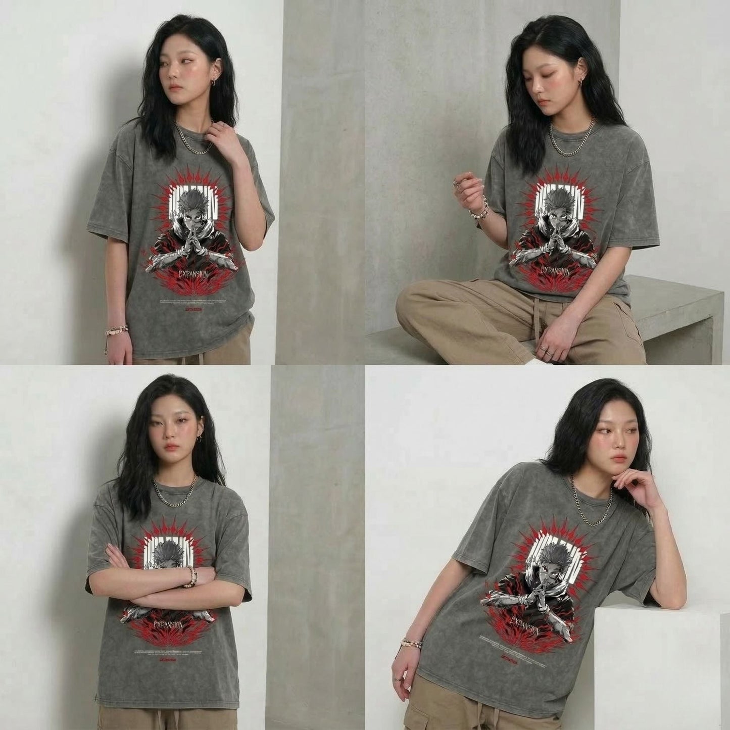 ITADORI - STONE WASH T-SHIRT