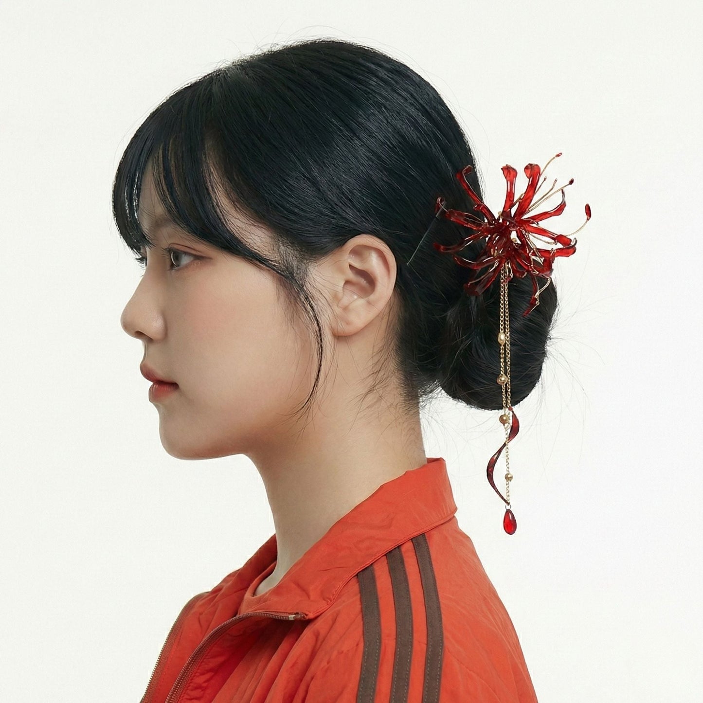 Spider Lily Hairpin: The Eternal Bloom Collection