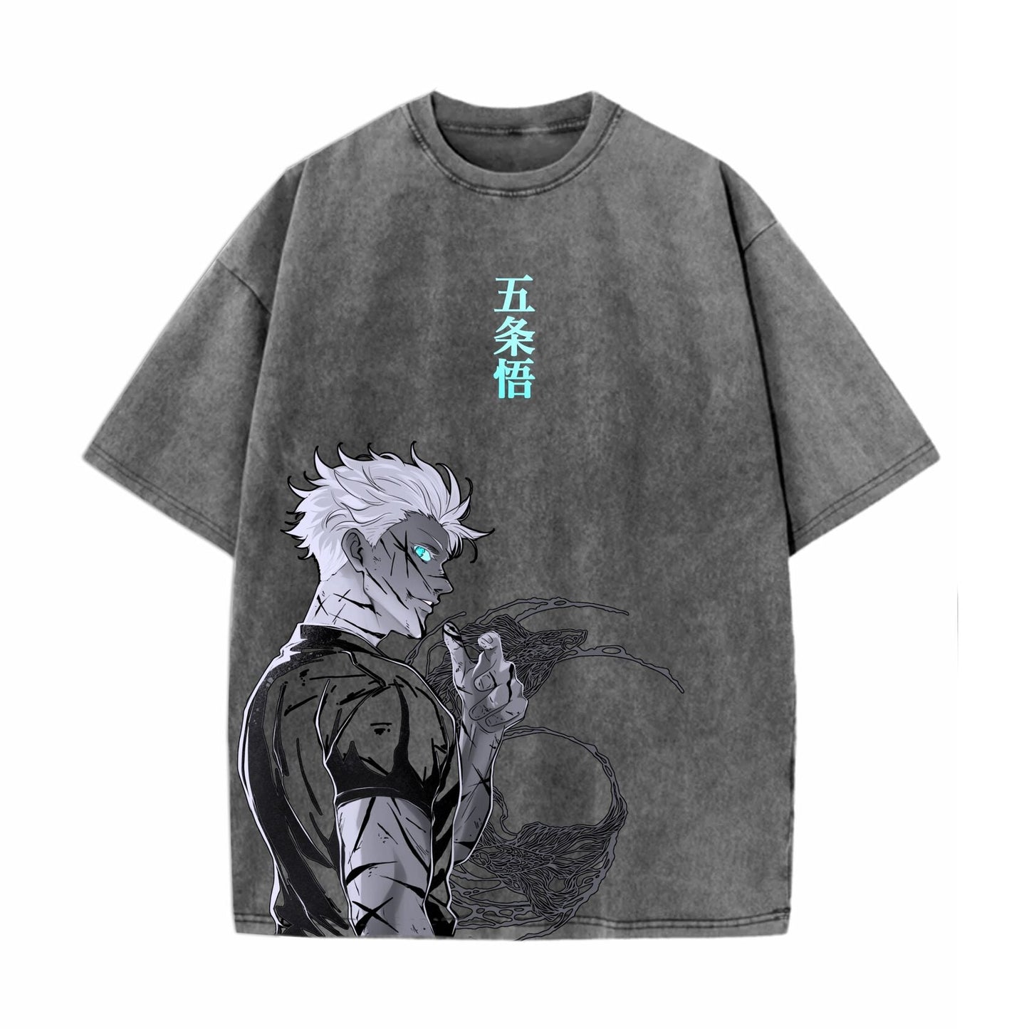 GOJO SATORU - STONE WASH T-SHIRT