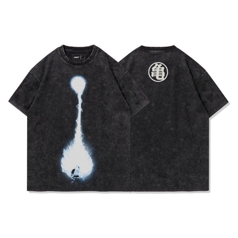 KAMEHAMEHA ACID WASH TEE