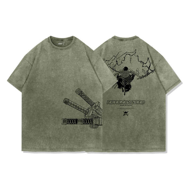 Zoro Stone Washed Tee