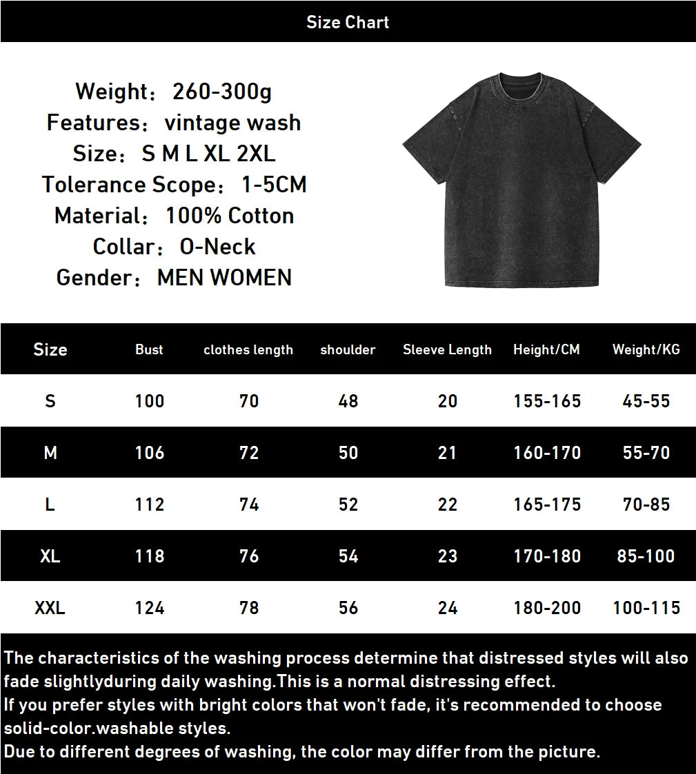 GOJO X GETO– STONE WASHED TEE