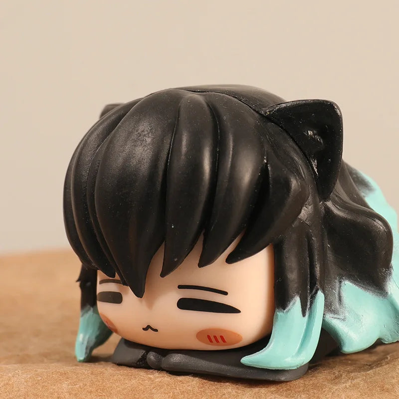 Demon Slayer Mini Cat Figures